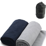 Best Clean Micro Fiber suede Beach Sports Travel Towel Set Fabric Roll Microfiber Towel with mesh bag