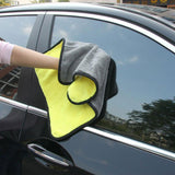 Korean Yellow Gsm 40"40 60X40 16X24 Car Microfiber Detailing Towels  Microfiber Towel For Car Maxing Polish